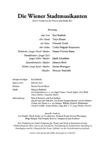 Besetzungsliste Die Wiener Stadtmusikanten
